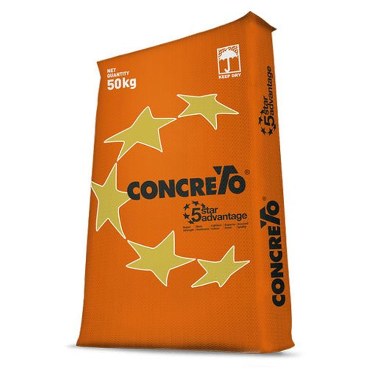 Nuvoco Concreto cement bag